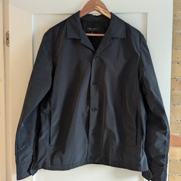 Rag & Bone Finlay Jacket Dark Navy - Size Medium - Picture 1 of 4